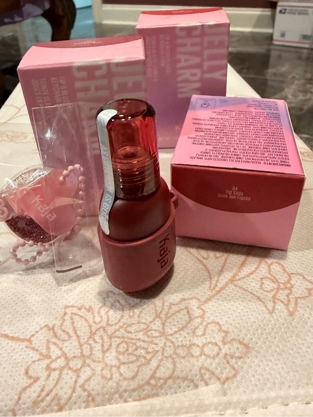 Kaja Jelly Charm Shimmer Blush Stick - Fig Soda